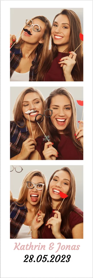 Foto Streifen mit individuellem